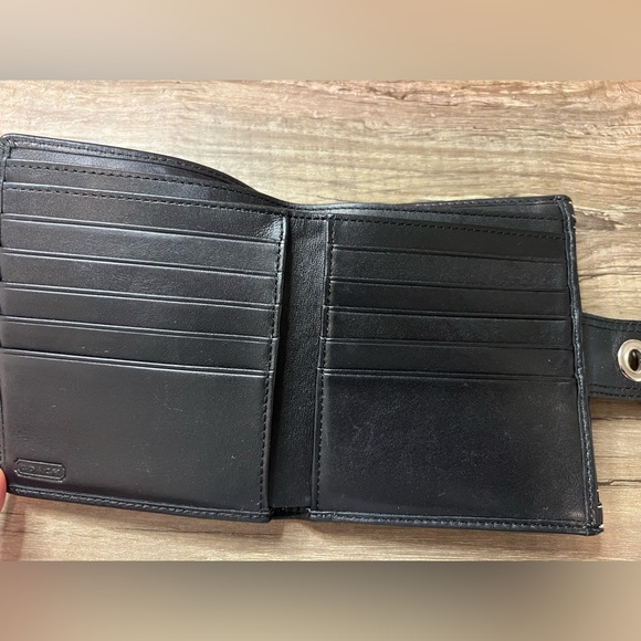 COACH 🩶 EUC Soho Canvas Leather Wallet - Picture 5 of 9